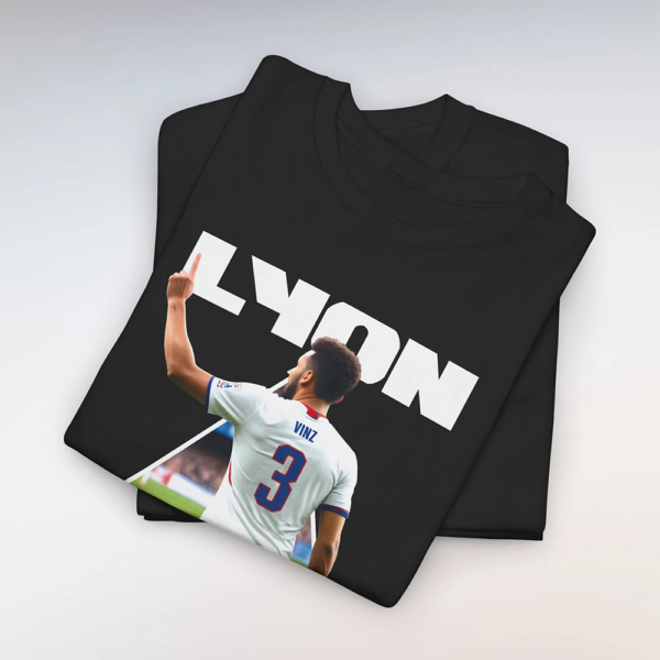 T-Shirt Lyon-Barcelone Noir (Personnalisable)