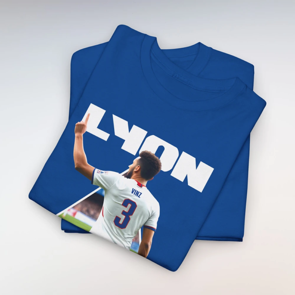 T-Shirt Lyon-Barcelone Royal (Personnalisable)