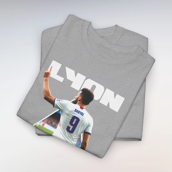 T-Shirt Lyon-Barcelone Gris (Personnalisable)