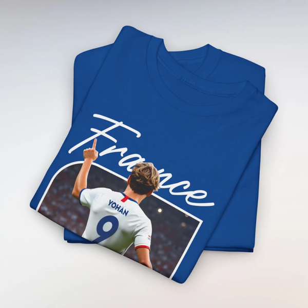 T-Shirt France-Italie Royal (Personnalisable)