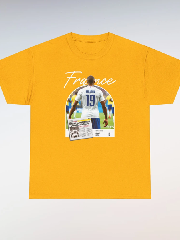 <a href="https://www.legendklub.com/maillot-personnalise/t-shirt-france-bresil-jaune-personnalisable/">T-Shirt France-Brésil Jaune (Personnalisable)</a>