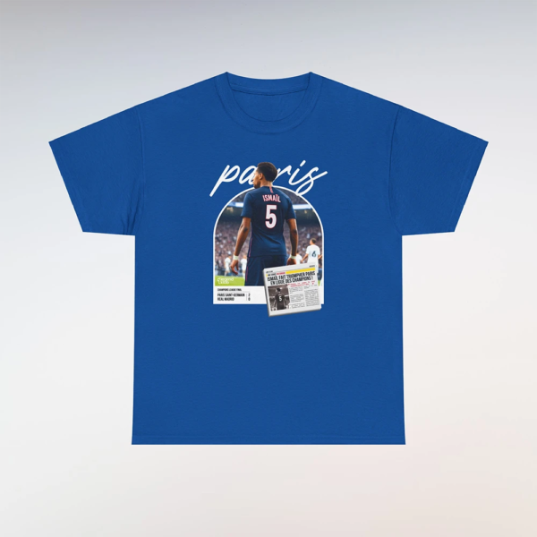 T-Shirt PSG-Real Royal (Personnalisable)