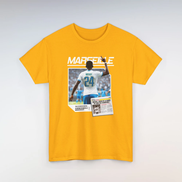 T-Shirt OM-City Jaune (Personnalisable)