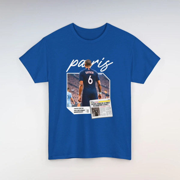 T-Shirt PSG-City Royal (Personnalisable)