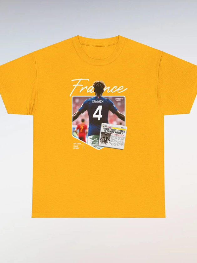 <a href="https://www.legendklub.com/maillot-personnalise/t-shirt-france-espagne-jaune-personnalisable/">T-Shirt France-Espagne Jaune (Personnalisable)</a>