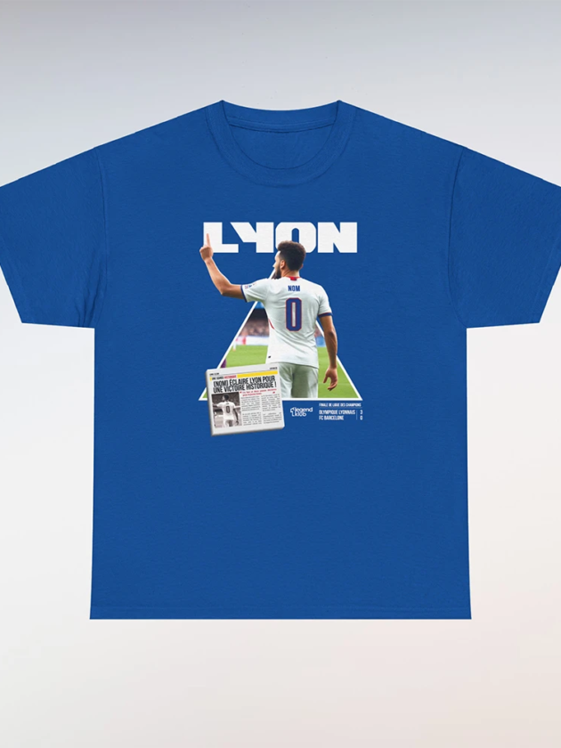 <a href="https://www.legendklub.com/maillot-personnalise/t-shirt-lyon-barcelone-royal-personnalisable/">T-Shirt Lyon-Barcelone Royal (Personnalisable)</a>