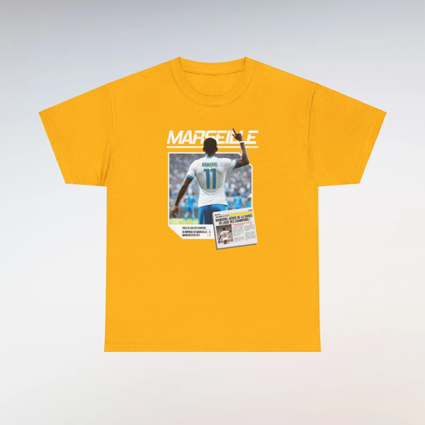 T-Shirt OM-City Jaune (Personnalisable)